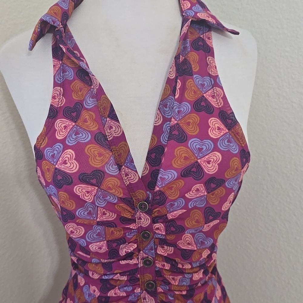 Free People Retro Blouse S - Picture 2 of 8